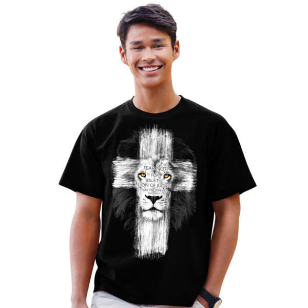 Adult T - Lion Cross